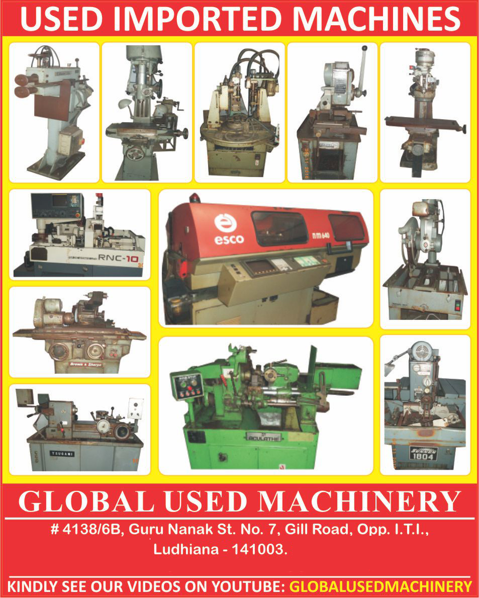 Used Imported Machines, Second Hand Imported Machines