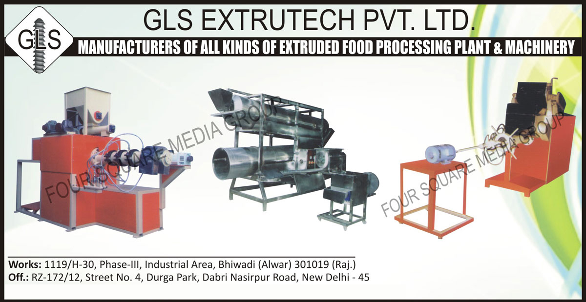 Extruded Food Processing Plant, Extruded Food Processing Machines,Food Processing Plants, Food Processing Machinery