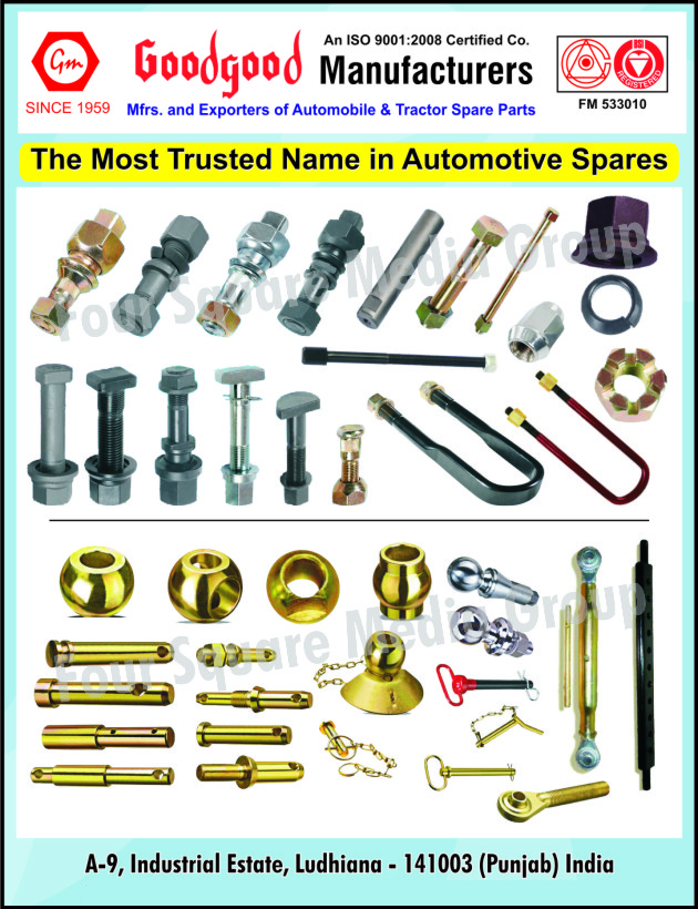 Tractor Spare Parts, Automotive Spare Parts