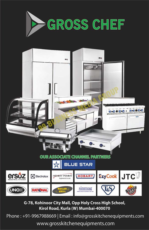 Commercial Kitchen Equipments, Cooking Equipments, Baking Equipments, Canteen Equipments, Prep Equipments, Refrigrators, Table Units, Sink Units, Food Trucks, Cloud Kitchens