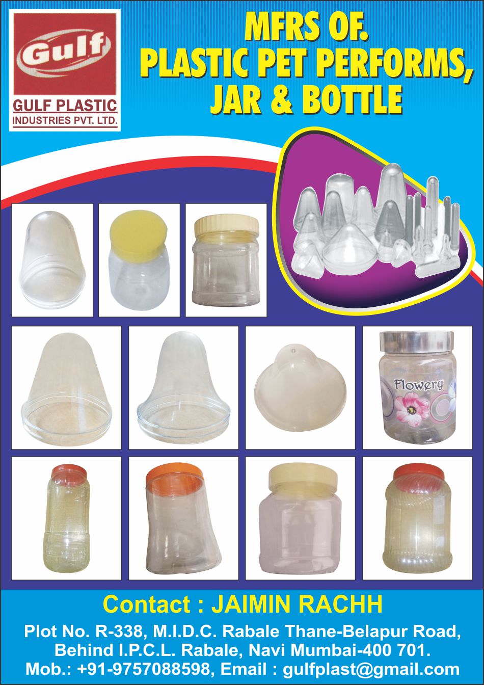 Plastic Pet Preforms, Pet Jars, Pet Bottles