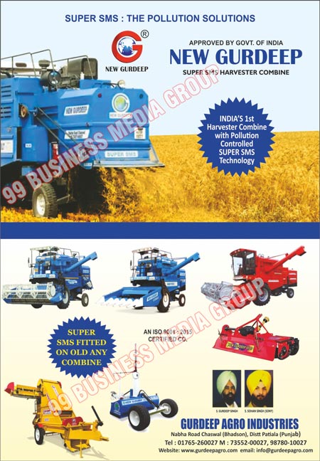 Super SMS Combine Harvesters