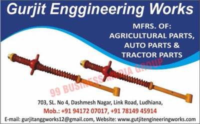 Agriculture Parts, Auto Parts, Tractor Parts