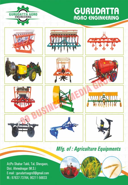 Agriculture Equipments