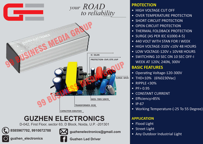 Led Drivers, Flood Lights, Street Lights, Industrial Lights, Outdoor Industrial Lights