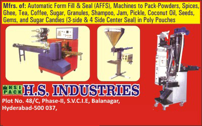 AFFS Machine, Three Side Center Seal Automatic Form Fill Seal Machines, Four Side Center Seal Automatic Form Fill Seal Machines, Automatic Form Fill Seal Machines To Pack Powder In Poly Pouches, Automatic Form Fill Seal Machines To Pack Spices In Poly Pouches, Automatic Form Fill Seal Machines To Pack Ghee In Poly Pouches, Automatic Form Fill Seal Machines To Pack Tea In Poly Pouches, Automatic Form Fill Seal Machines To Pack Coffee In Poly Pouches, Automatic Form Fill Seal Machines To Pack Sugar In Poly Pouches, Automatic Form Fill Seal Machines To Pack Granules In Poly Pouches, Automatic Form Fill Seal Machines To Pack Shampoo In Poly Pouches, Automatic Form Fill Seal Machines To Pack Jam In Poly Pouches, Automatic Form Fill Seal Machines To Pack Pickle In Poly Pouches, Automatic Form Fill Seal Machines To Pack Coconut Oil In Poly Pouches, Automatic Form Fill Seal Machines To Pack Seeds In Poly Pouches, Automatic Form Fill Seal Machines To Pack Gems In Poly Pouches, Automatic Form Fill Seal Machines To Pack Sugar Candies In Poly Pouches