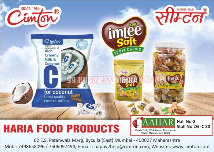 Confectionery Items, Sugar Confectionery Items, Jelly Candies, Litchee Jelly Candies, Green Mango Litchee Jelly Candies, Imli Litchee Jelly Candies, Strawberry Litchee Jelly Candies, Coconut Toffees, Cardamom Delight Toffees, Creamy Milk Toffees, Coconut Toffees, Coconut Candies, Coconut Candies