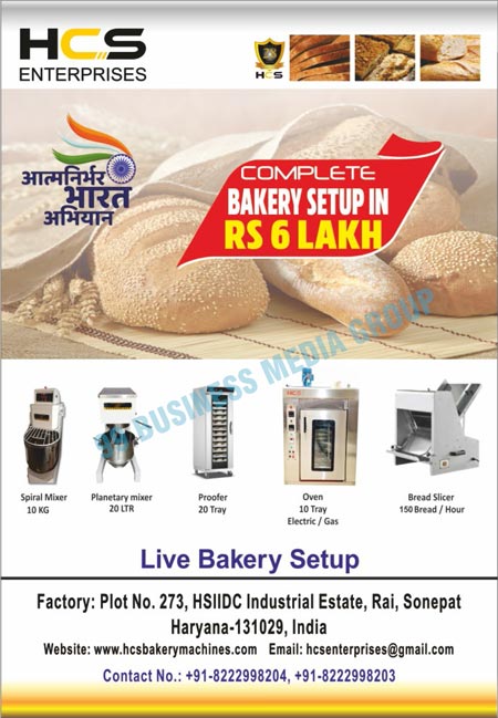 Bread Crumbs Plants, Flour Sifter Elevators, Spiral Mixers, Divider Machines, Final Proofers, White Bread Ovens, Slicer Machines, Crumb Grinders, Multilayer Machines, Multilayer Conveyor Dryers, Planetary Mixers, Proofer Trays, Bread Slicers, Bakery Machines