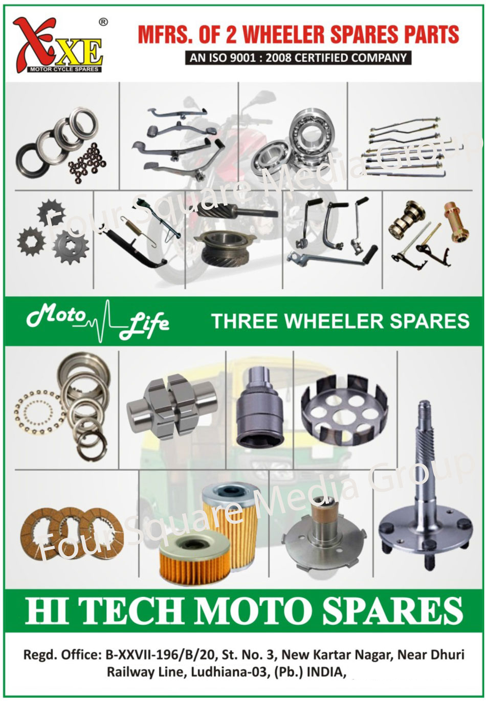 Automotive Spare Parts, Two Wheeler Spare Parts, 2 Wheeler Spare Parts, Three Wheeler Spare Parts, 3 Wheeler Spare Parts, Motorcycle Spare Parts