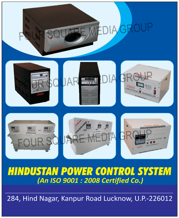 Servo Voltage Stabilizers, Transformers, Online UPS Systems, Solar Hybrid Inverters, Battery Chargers, Display Servo Voltage Stabilizers, Industrial Stabilizers, Isolation Transformers, CVT, Contant Voltage Transformers, E Rickshaw Battery Chargers, APFC Panels