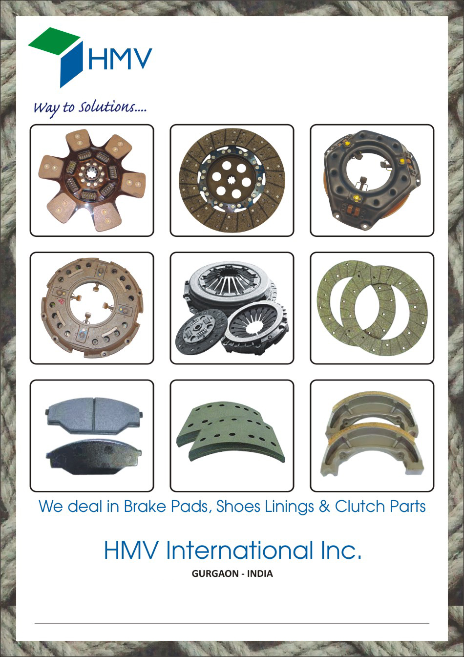 Brake Pads, Brake Shoes Linings, Clutch Pads