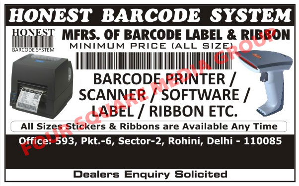 Barcode Printer, Barcode Scanner, Barcode Solutions, Barcode Label, Barcode Ribbon, Stickers, Ribbons, Barcode Software