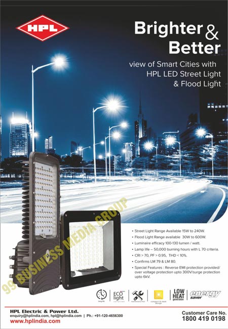 Street Lights, Flood Lights, Lamp Lites, HPL Led Street Lights