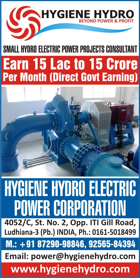 Small Hydro Electric Power Projects Consultant