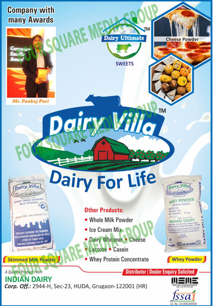 Dairy Products, Cheese Powders, Sweets, Milk Powders, Ice Cream Mix, Dairy Whiteners, Cheeses, Lactose, Casein, Protein Concentrates