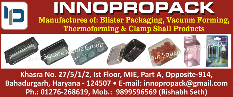 Blister Packagings, Vacuum Forings, Thermoformings, Clamp Shall Products