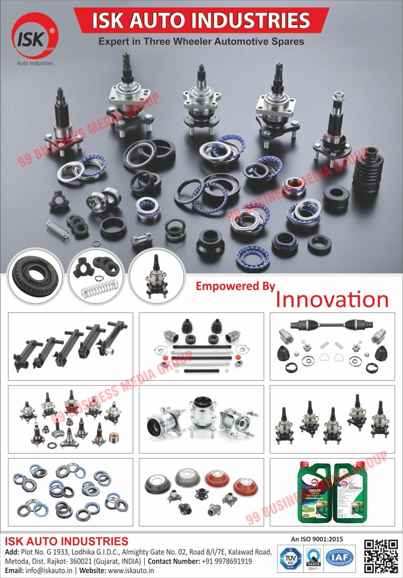 Three Wheeler Automotive Spares Parts