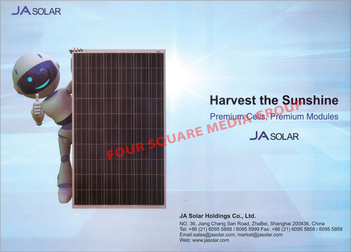 Solar Cells, PV Modules