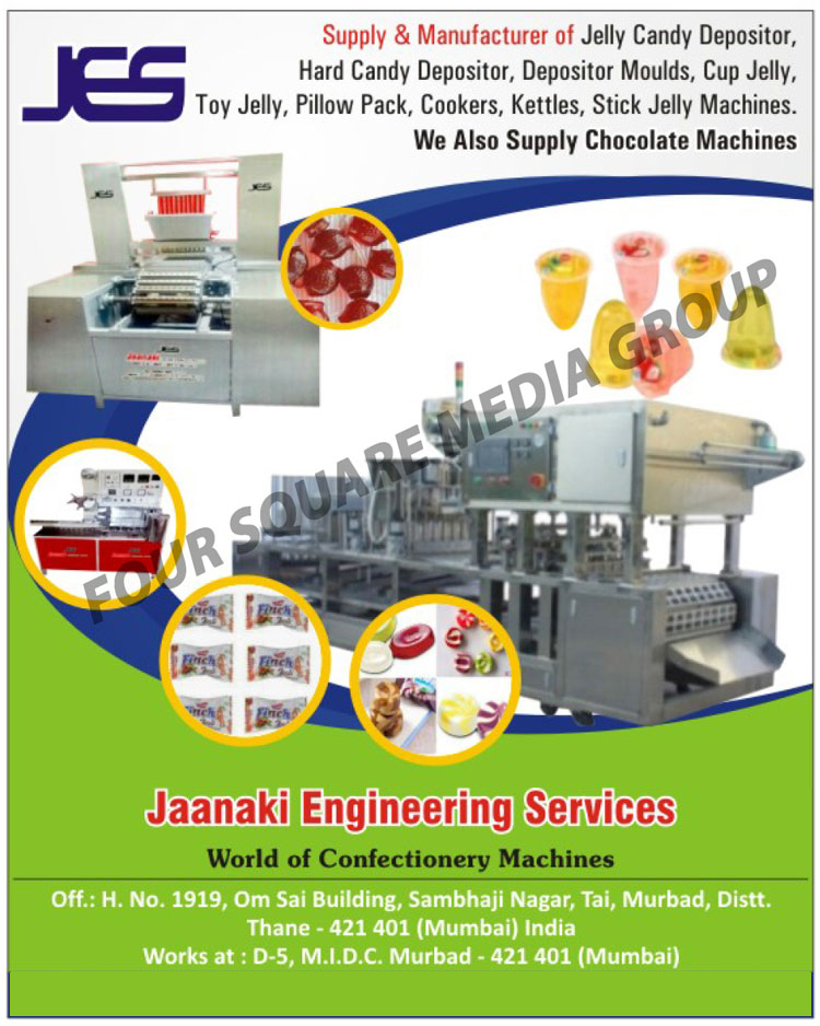 Confectionery Machines, Jelly Candy Depositors, Hard Candy Depositors, Depositor Moulds, Cup Jelly, Toy Jelly, Pillow Pack, Cookers, Kettles, Stick Jelly Machines, Chocolate Machines