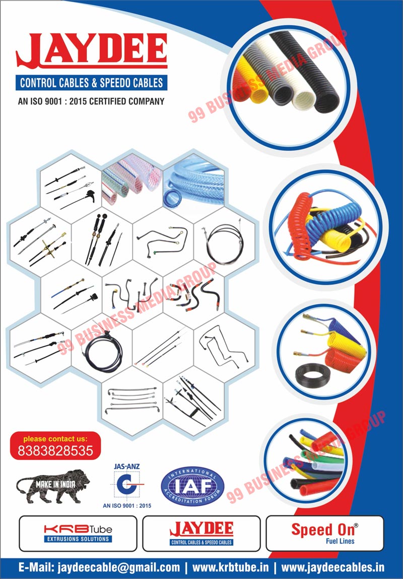 Automotive Cables, Automotive Speedo Cables, Automotive Control Cables, Automotive Gear Shift Cables, Automotive Friction Free Cables, Vehicle Speedo Cables, Vehicle Control Cables, Speedometer Cables, Control Cables, Auto Control Cables, Clutch Cables, Bonnet Cables, Gear Cables, Auto Control Cable Liners, Outer Casings, Fuel Lines, Brake Hoses, Injection Pipes, Nylon Pipes, High Pressure Brake Hoses, Gear Shift Cables, Tractor Speedo Cables, Truck Speedo Cables, Car Speedo Cables, Earthmoving Speedo Cables, HVC Speedo Cables, LVC Speedo Cables, Tractor Control Cables, Truck Control Cables, Car Control Cables, Earthmoving Control Cables, HVC Control Cables, LVC Control Cables