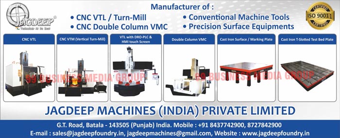 Vertical Turn Mill Centers, CNC VTL Machines, CNC Machines, Surface Plates, VTM Machines, T Slotted Bed Plates, CNC Plano Miller Machines, CNC Machine Tools, CNC Machine Accessories, HMI Touch Screen Machines, CNC VTM Machines, Double Column VMC Machines, VTL With DRO-PLC Machines, CNC Double Column VMC Machines, Conventional Machine Tools, Precision Surface Equipments, Cast Iron T-Slotted Test Bed Plates, Cast Iron Surface Plates, Turn Mill Machines, Vertical Turn Mill CNC VTM Machines, Cast Iron Marking Plates