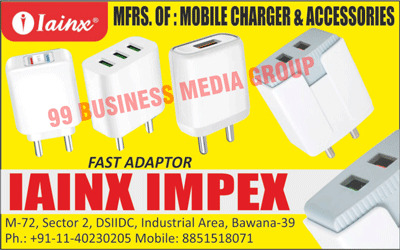 Mobile Chargers, Mobile Accessories