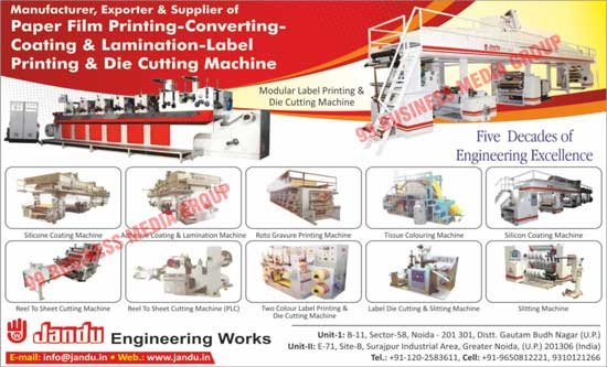 Label Printing Machines, Rotary Die Cutting Machines, Label Printing Machines, Silicone Coating Machines, A4 Sheet Cutting Machines, Slitting Machines, Coating Machines, Lamination Machines, Reel To Sheet Cutting Machines, Four Colour Label Printing Machines, Bar Code Dies, Coating Lamination Machines, Flexo Printing Die Cutting Machines, Rotary Die Cutting Machines, A4 Label Printing Machines, Die Cutting Machines, A4 Label Printing Machines, Die Cutting Machines, Bar Code Die Cutting Machines and Slitting Machines, 4 Colour Label Printing Machines, Rotary Die Cutting Machines, Flexo Printing Machine Machines, Rotary Die Cutting Machines, Flexographic Printing Machines, Rotary Die Cutting Machines, Paper Film Label Printing Machines, Converting Lamination Machines, Coating Lamination Machines, Modular Label Printing Machines, Modular Die Cutting Machines, Adhesive Coating Machines, Adhesive Lamination Machines, Card Coating Machines, Roto Gravure Printing Machines, Tissue Colouring Machines, Rotogravure Printing Machines, Reel To Reel Embossing Machines, Rewinidng Machines, Two Colour Label Printing Machines, Two Colour Die Cutting Machines, Label Die Cutting Machines, Label Slitting Machines