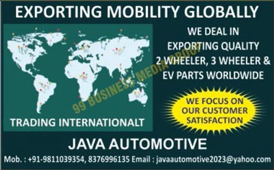 Two Wheeler Parts, Three Wheeler Parts, Electric Vehicle Parts