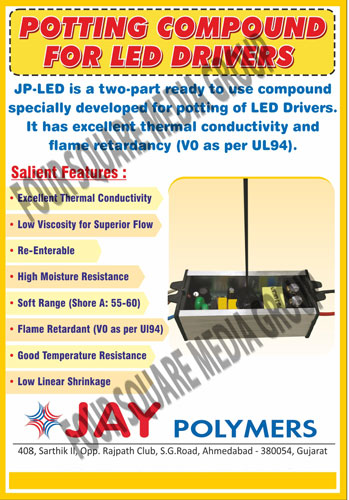 Led Driver Potting Compounds, Potting Compounds