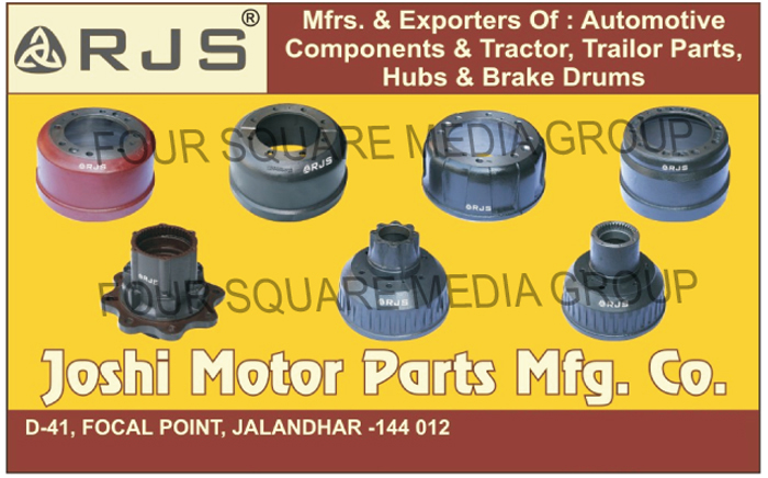 Automotive Components, Tractor Parts, Trailer Parts, Hubs, Brake Drums