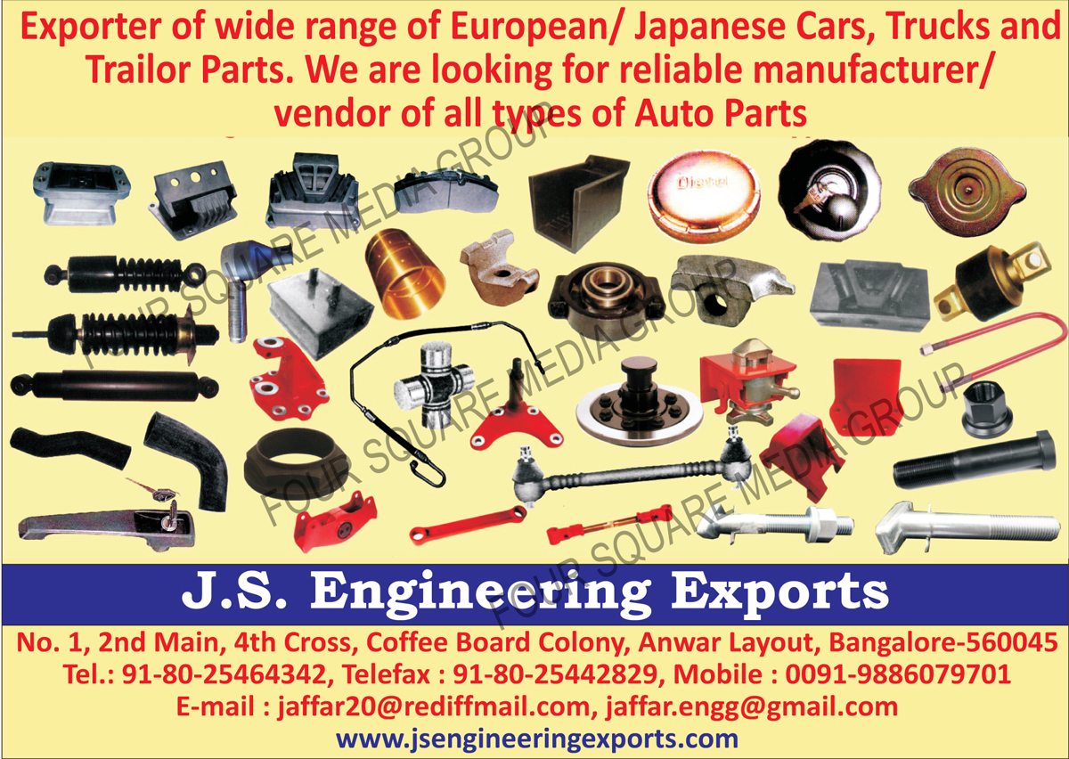 Automotive Spare Parts, Car Parts, Truck Parts, Trailer Parts