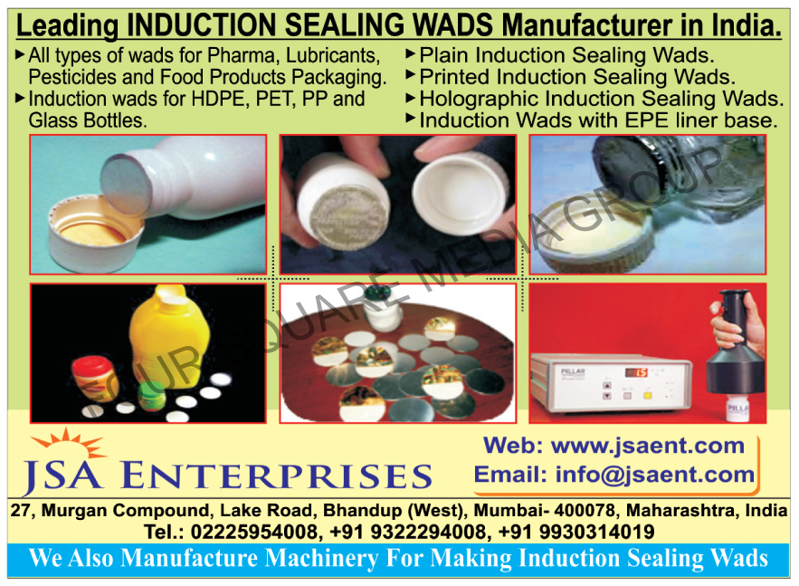 Plain Induction Sealing Wads, Pharma Wads, Lubricant Wads, Pesticide Wads, Food Product Packaging Wads, HDPE Induction Wads, Pet Induction Wads, PP Induction Wads, Glass Bottle Induction Wads, Printed Induction Sealing Wads, Induction Wads With EPE Liner Base,Wads, Induction Wads, Induction Sealing Wads, Induction Wads, Cork Products, Plastic Caps, Lug Caps