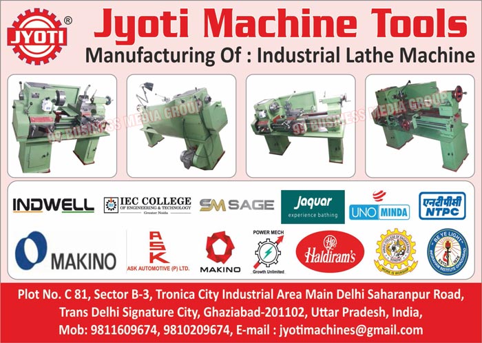 Precision Lathe Machines, Precision Lathe Machine Parts, Industrial Lathe Machines