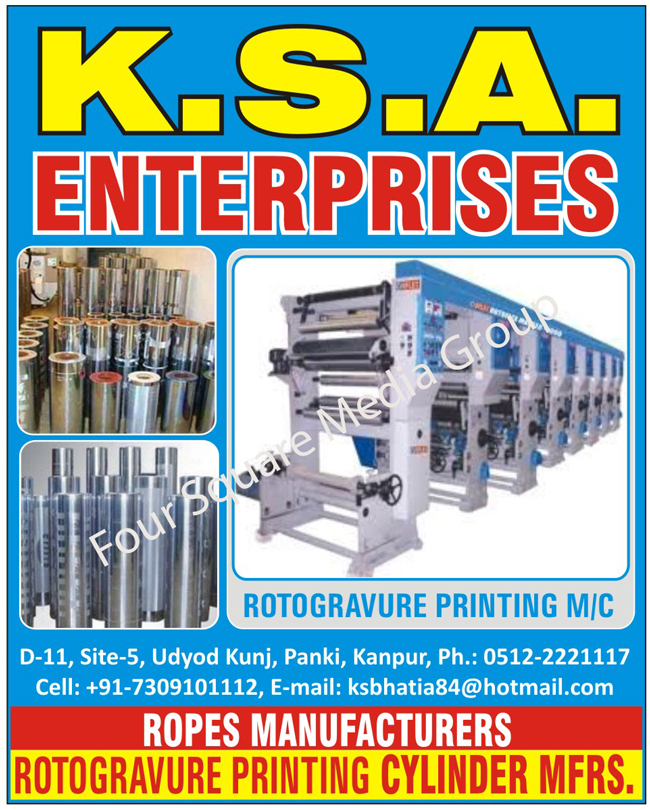 Rotogravure Printing Machines