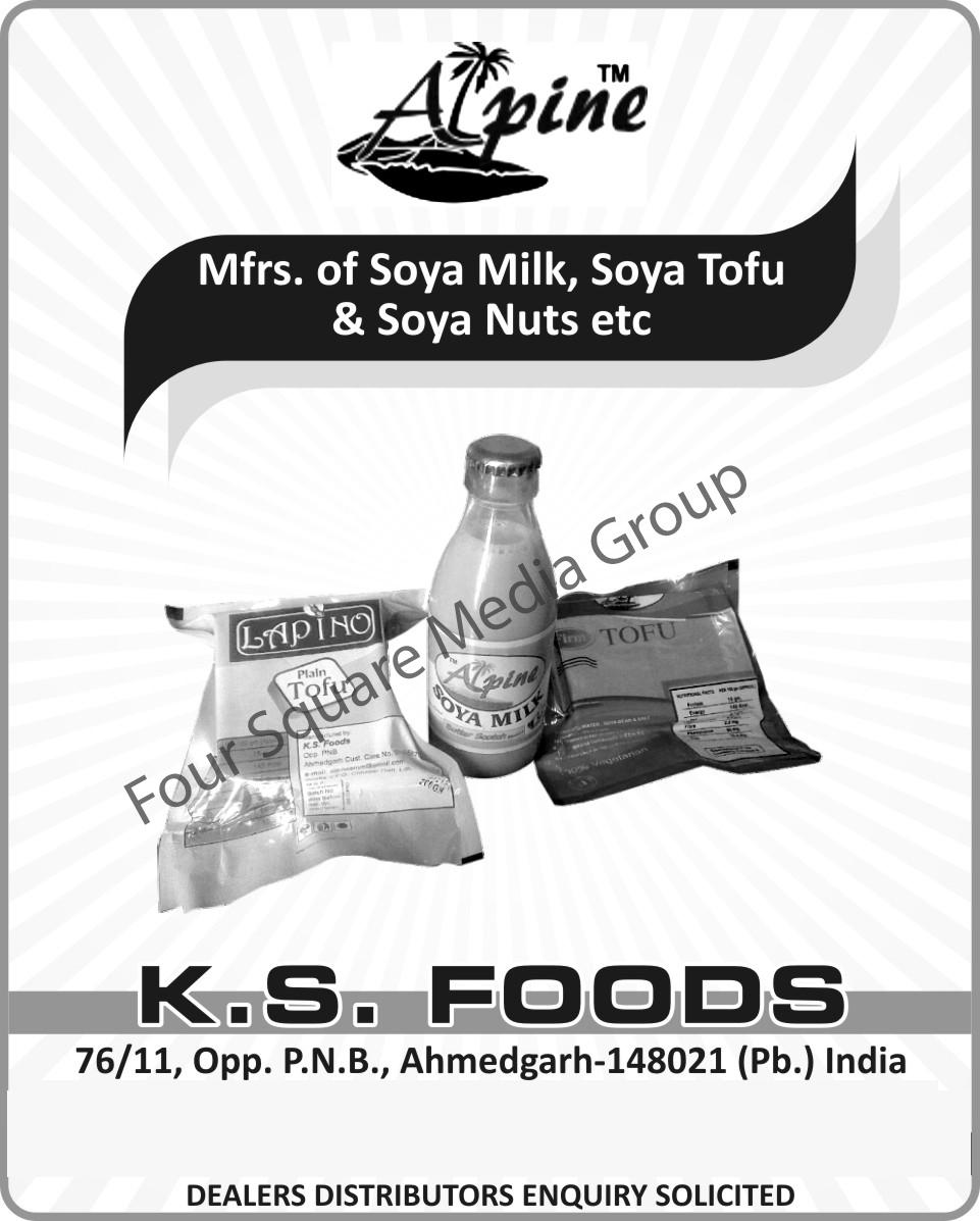 Soya Milk, Soya Tofu, Soya Nuts