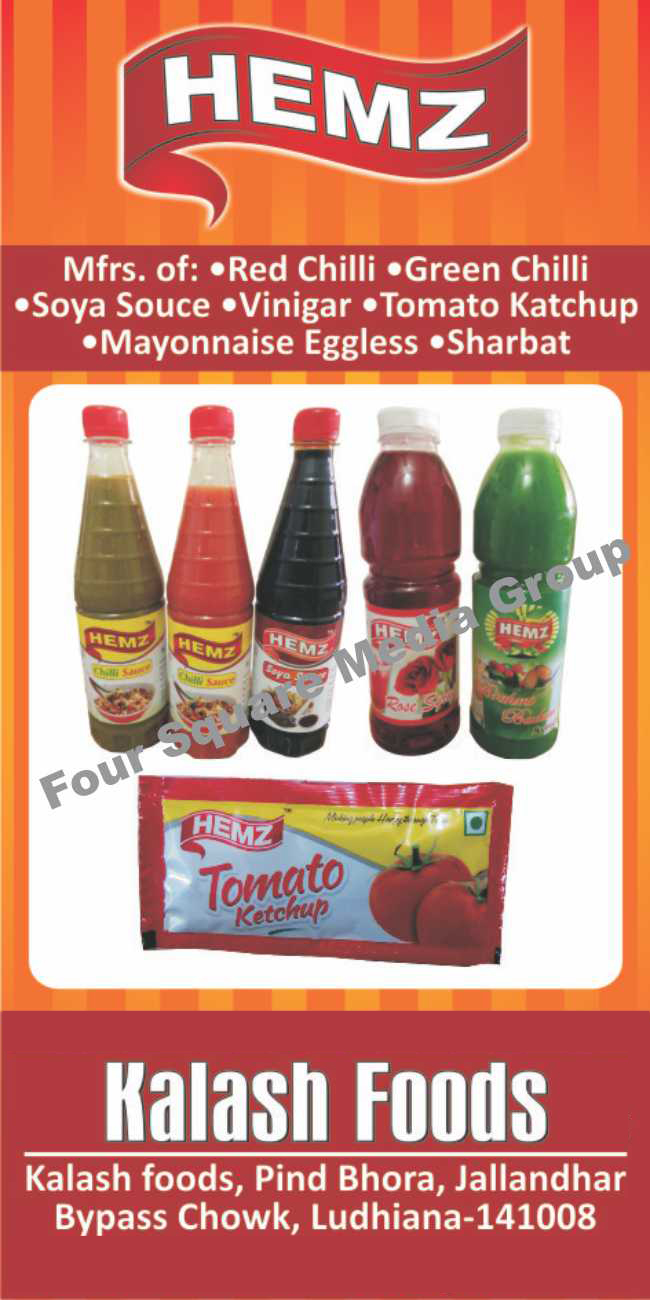 Red Chilly Sauce, Green Chilly Sauce, Red Chilli Sauce, Green Chilli Sauce, Soya Sauce, Vinigar, Tomato Ketchups, Eggless Mayonnaise, Sharbat