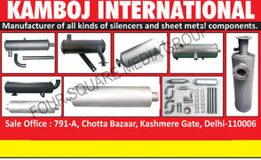 Silencers, Sheet Metal Components