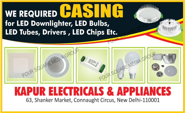 Led Downlighters, Led Bulbs, Led Tubes, Led Drivers, Led Chips