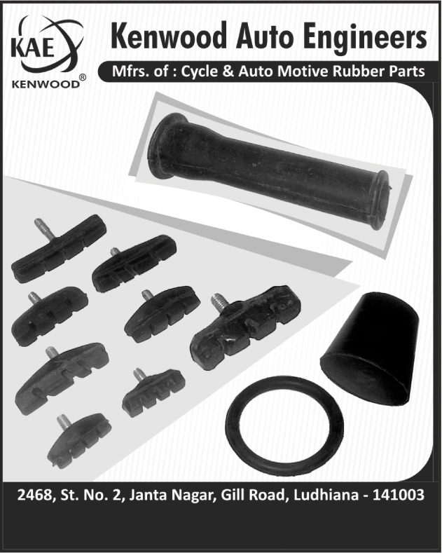 Cycle Rubber Parts, Automotive Rubber Parts