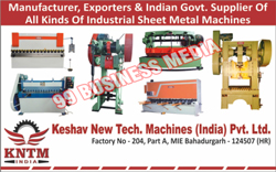 Industrial Sheet Metal Machines