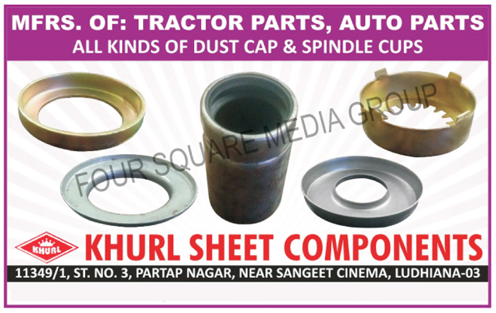 Tractor Parts, Automotive Spare Parts, Dust Caps, Spindle Caps