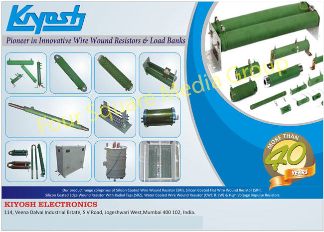 Wire Wound Resistors, Wire Wound Load Banks, Impulse Resistors