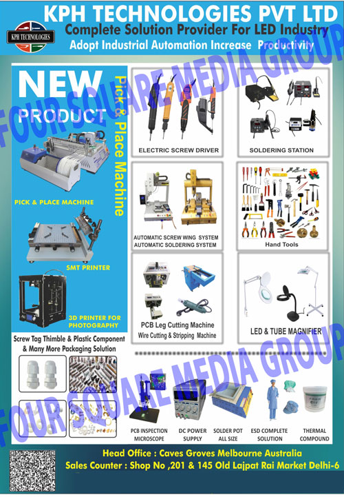 Rivet Guns, Electrical Screw Drivers, Wire Strippers, Cable Ties, Fastening Systems, Wire Connectors, Wire Terminals, Network Tools, Glue Guns, Glue Sticks, Torque Screw Drivers, Screws, Pneumatic Tools, Cable Cutters, RTV Guns, Led Light Assembly Plastic Components, 12 Pin Bulb Punching Tools, Handing SMD Component Automatic Vacuum Pens, Soldering SMD Component Induction Hot Plates, SMD Component Solder Paste, Reinforced Thermally Conductive Silicone Elastomers, Reinforced Thermally Conductive Silicone Elastomers, Reinforced Thermally Conductive Silicone Elastomers, SMT Pick, SMT Place, Wire Cutting Machines, Wire Stripping Machines, Led New Light Source Unlead Ovens, Vacuum Pick, Vacuum Place, Power Analizers, Led Bulb PCB Pressing Machines, Led Bulb Printed Circuit Board Pressing Machines, Digital Luxmeters, Thermal Compounds, DC Power Supplies, Digital Microscope, Thermally Conductive Silicone Adhesives, Soldering Pots, Thermal Tapes, Screw Feeders, PG Glands, P Clips, Cables, HOT Plates, Glue Dispensers, Solder Paste, Thimble Tags, Down Light Clips, Led Equipments, Led Machines Reflow Ovens, Testings, Pinnings, Soldering Stations, Solder Pots, Cable Ends, Automatic Screw Wing Systems, Automatic Soldering Systems, Hand Tools, PCB Leg Cutting Machines, Led Magnifiers, Tube Magnifiers, Pick Machines, Place Machines, SMT Printers, 3D Printers, Screw Tag Thimbles, Plastic Components, Packaging Solutions, PCB Inspection Microscope, ESD Solutions, Led Testing Spheres, Led Air Shower Rooms, Robotic Gluing Machines, Robotic Screwing Machines, Robotic Soldering Machines