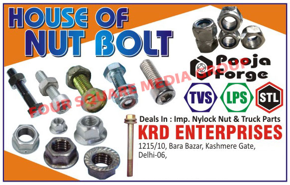 Nylock Nuts, Truck Parts, Truck Spare Parts, Automotive Nuts, Automotive Bolts, Automotive Nut Bolts, Nuts, Bolts