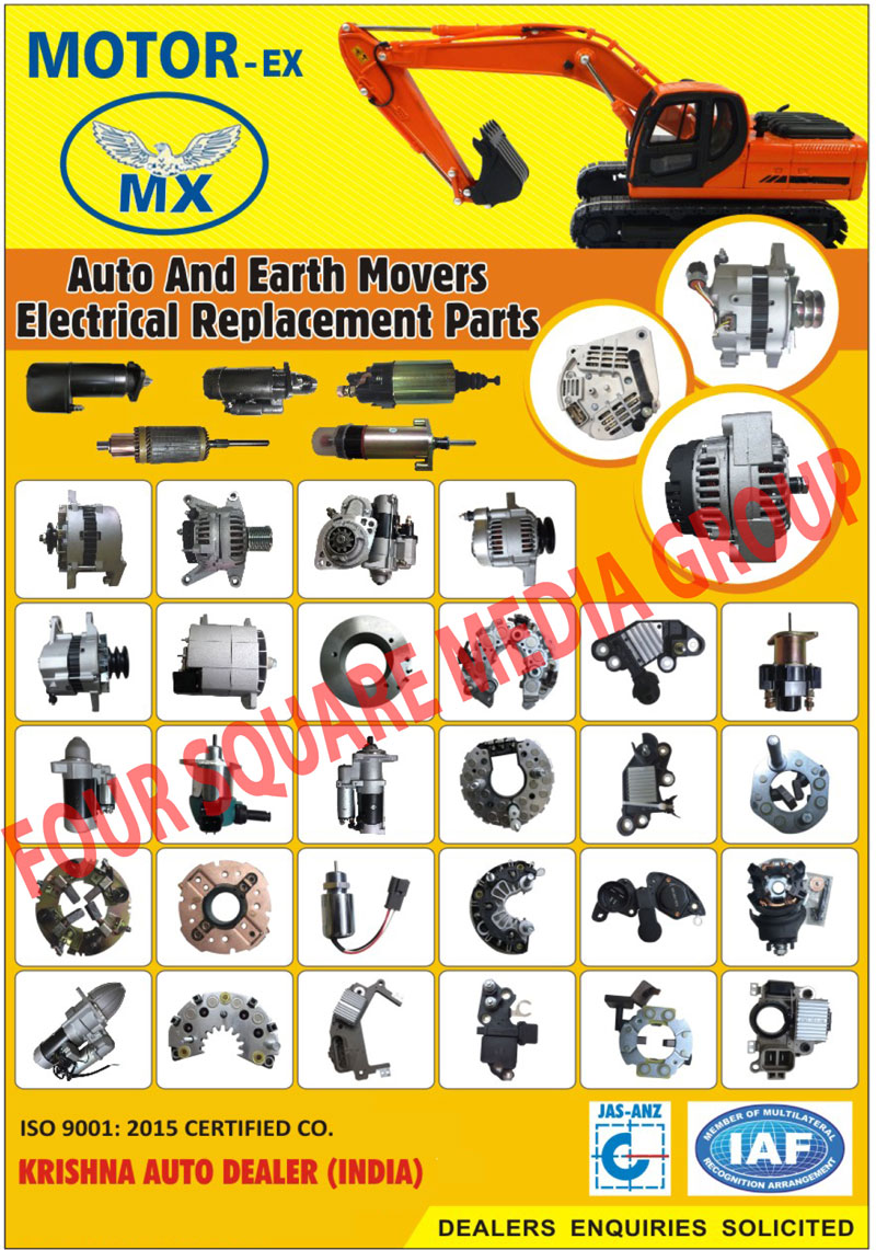 Earthmoving Automotive Electrical Parts, Automotive Electrical Components, Earthmoving Electrical Components, Earth Moving Electrical Components,Automotive Electrical Parts, Automotive Brake Lights, Automotive Fuse Holder, Automotive Halogen Bulb, Automotive Harness, Automotive Ignition Module, Automotive Ignition Parts, Automotive Lamp Parts, Automotive LED Lamp, Automotive Lighting Harness, Automotive Lighting Parts,Automotive Miniature Lamp, Automotive Starter Parts, Automotive Electronic Parts, Earhmover Electrical Components, Automotive Electrical Components, Automotive Electrical Replacement Parts, Earth Mover Electrical Replacement Parts, Alternator, Starter Motor, Starter Armature, Rocker Holder, Brush Holder, Alternator Rectifier, Alternator Regulator, Starter Solenoid Switches, Alternator Rotor, Alternator Stator, Starter Field Coil, Engine Stop Solenoid, Starter Drive