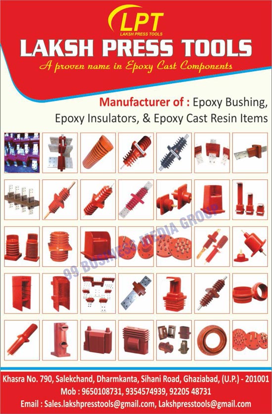 Cast Components, Epoxy Bushings, Epoxy Insulators, Cast Resin Transformers, Current Transformers, Epoxy Cast Resin Items, Transformer Bushings