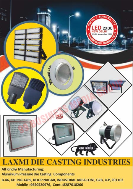 Aluminium Pressure Die Casting Components