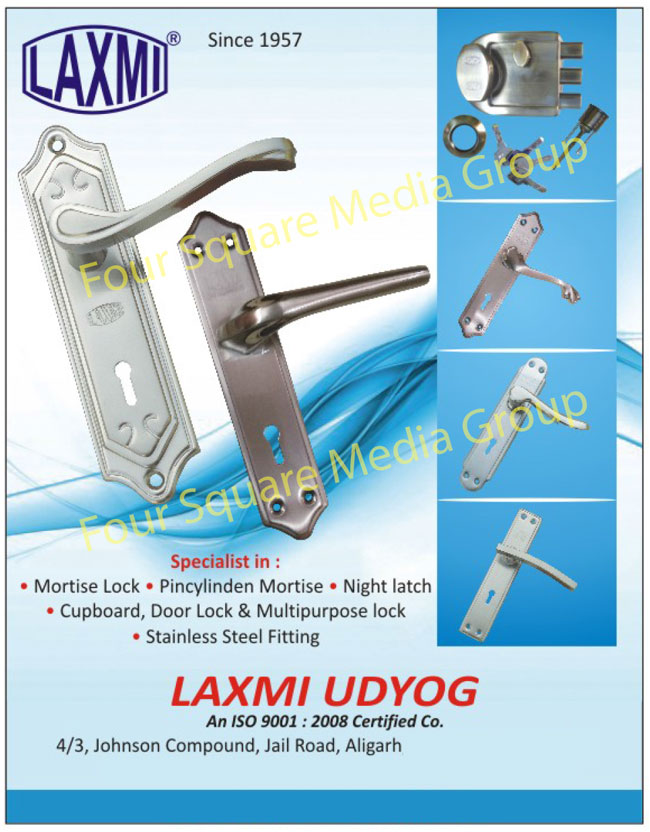 Mortise Locks, Pin Cylinder Mortise, Night Latch Locks, Cupboard Locks, Door Lock, Stainless Steel Fittings, Multipurpose Locks,Locks, Night Latch, Cupboard