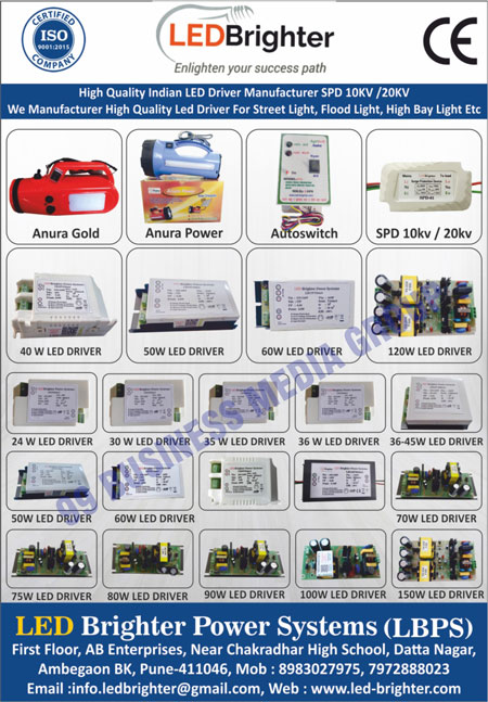 ed Driver, Flood Light, High bay Light, Anura Gold, Anura Power, Autoswitch