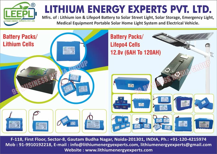 Lithium Ion Batteries, Lifepo4 Batteries, Solar Street Light Lithium Ion Batteries, Solar Street Light Lifepo4 Batteries, Solar Storage Lithium Ion Batteries, Solar Storage Lifepo4 Batteries, Emergency Light Lithium Ion Batteries, Emergency Light Lifepo4 Batteries, Medical Equipment Portable Solar Home Light System Lithium Ion Batteries, Medical Equipment Portable Solar Home Light System Lifepo4 Batteries, Electrical Vehicles Lithium Ion Batteries, Electrical Vehicles Lifepo4 Batteries, Battery Packs, Lithium Cells, Lifepo4 Cells